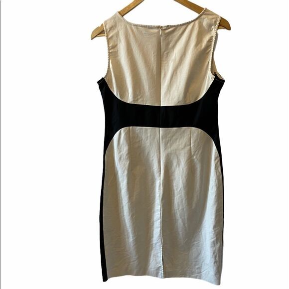 Colour Blocked Cotton Stretch Dress 12 - Picture 3 of 8